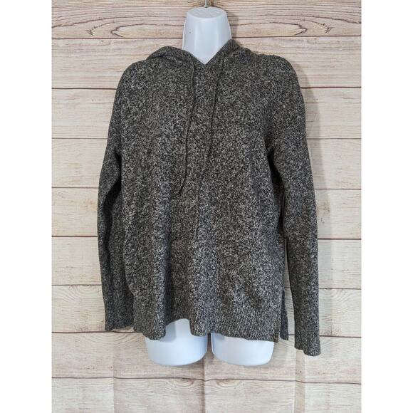Old Navy sweater, Hooded, Stretch Comfy size Medium Black Heather - Picture 1 of 6